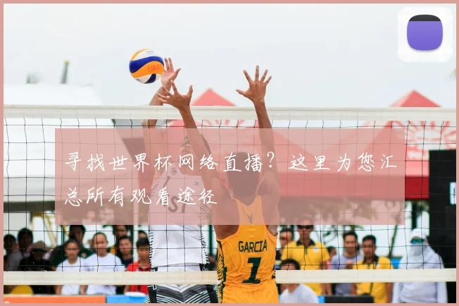 寻找世界杯网络直播?这里为您汇总所有观看途径
